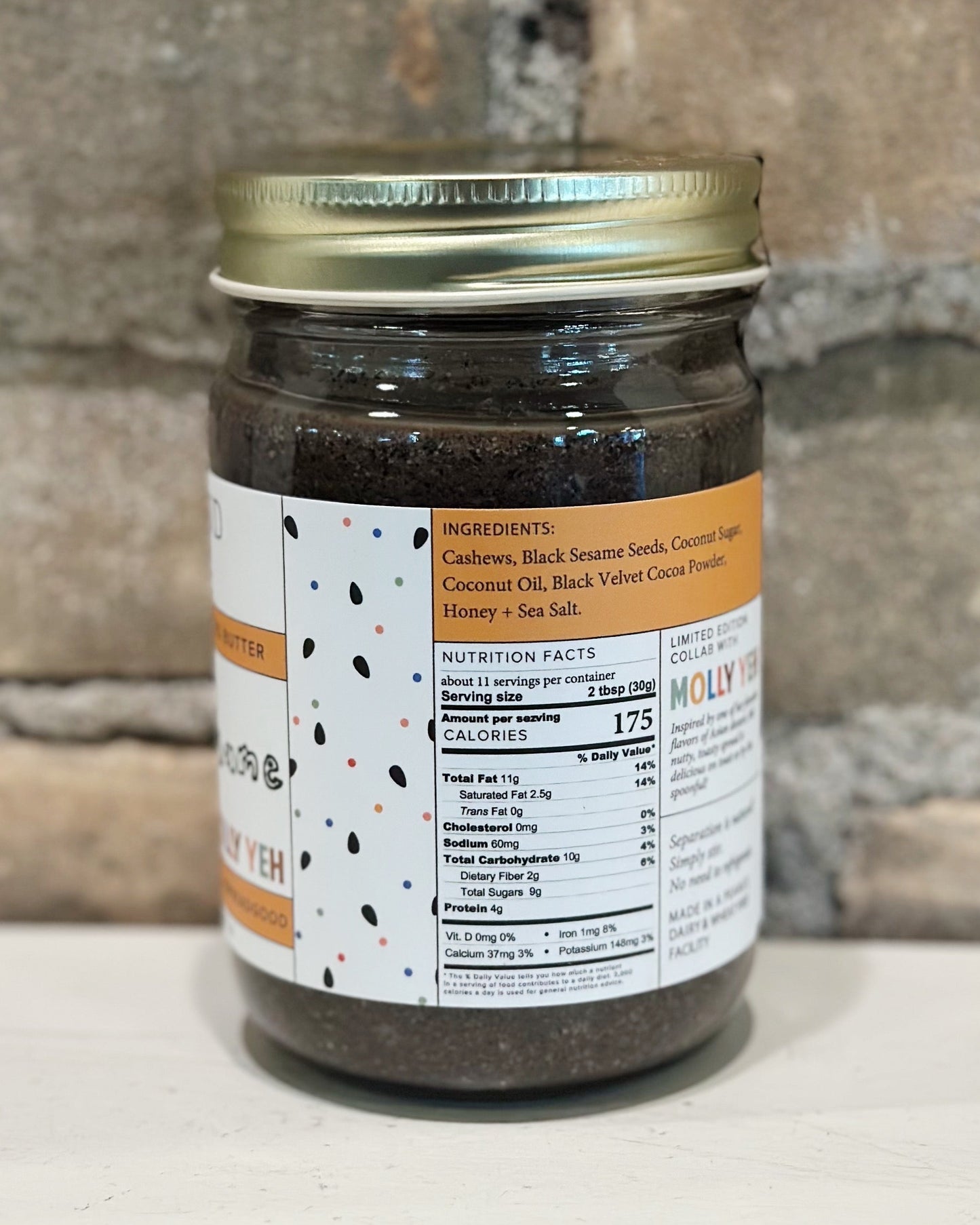 *Limited Edition* Molly Yeh x GU Black Sesame Butter