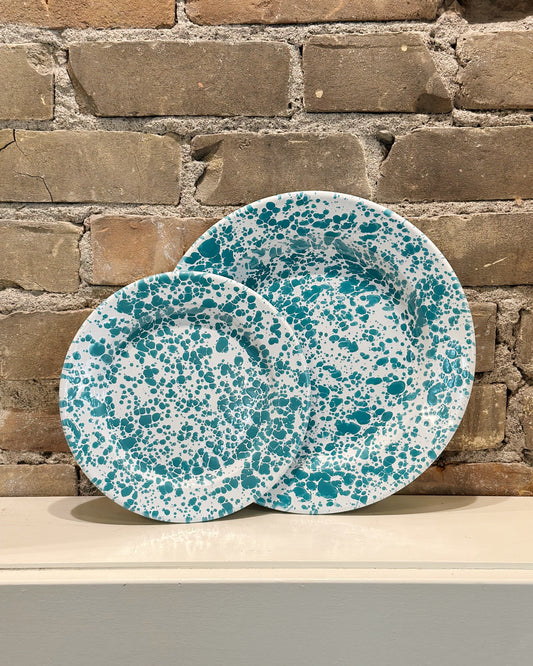 Enamel Splatter Plate