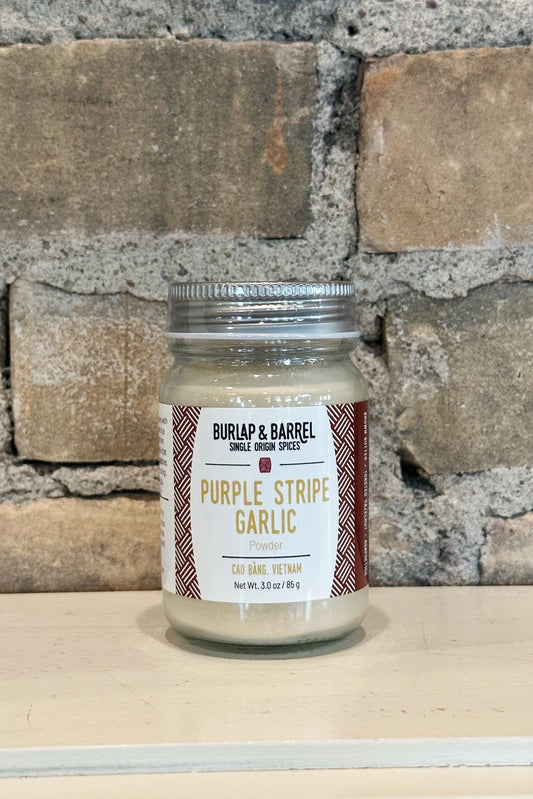 purple stripe garlic