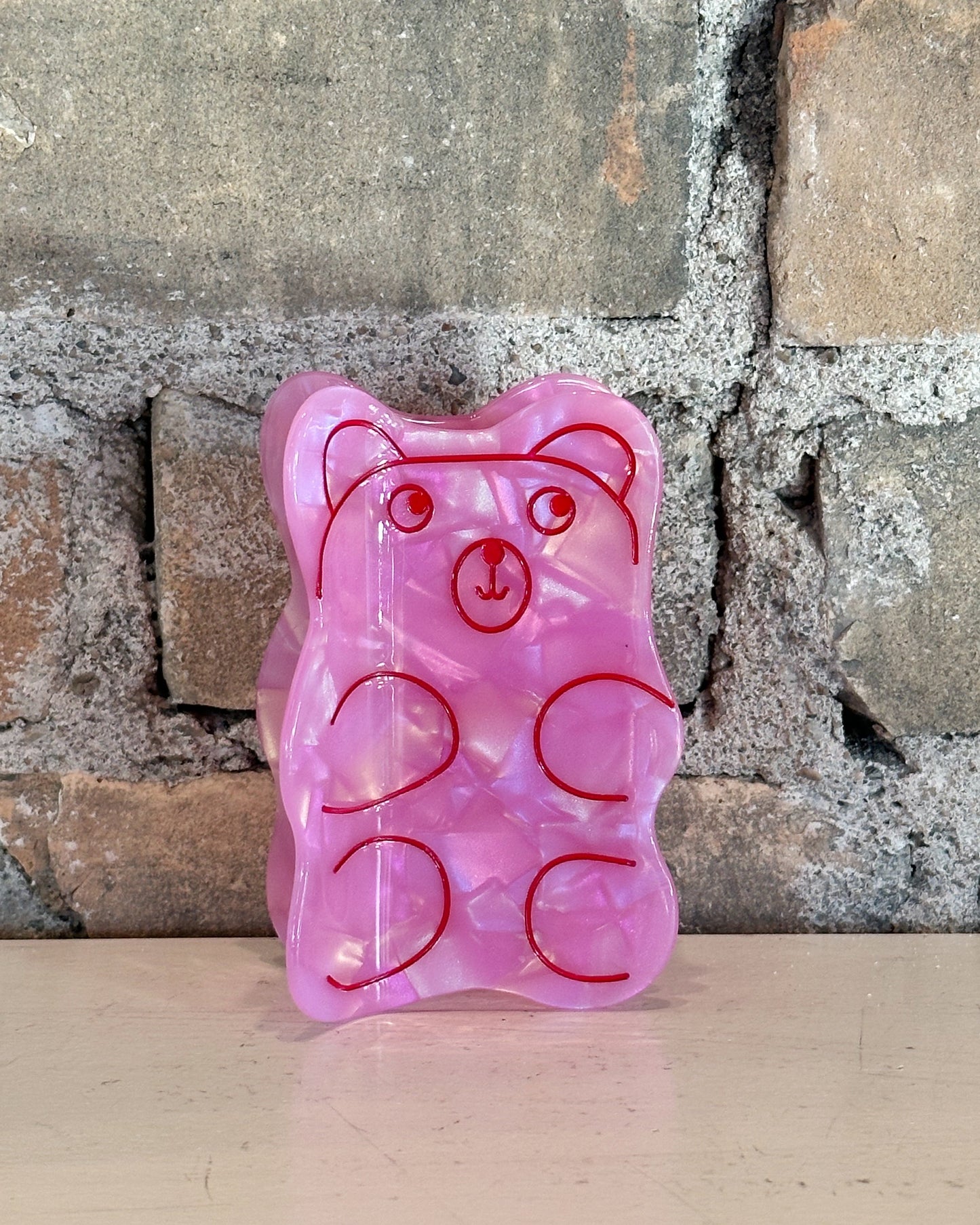 gummy bear hair clip