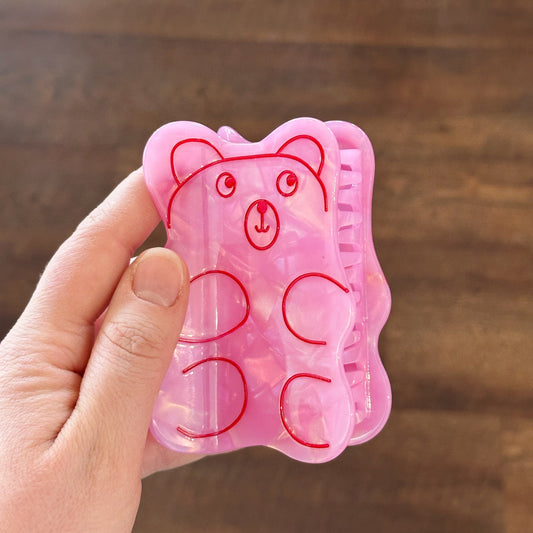 gummy bear hair clip