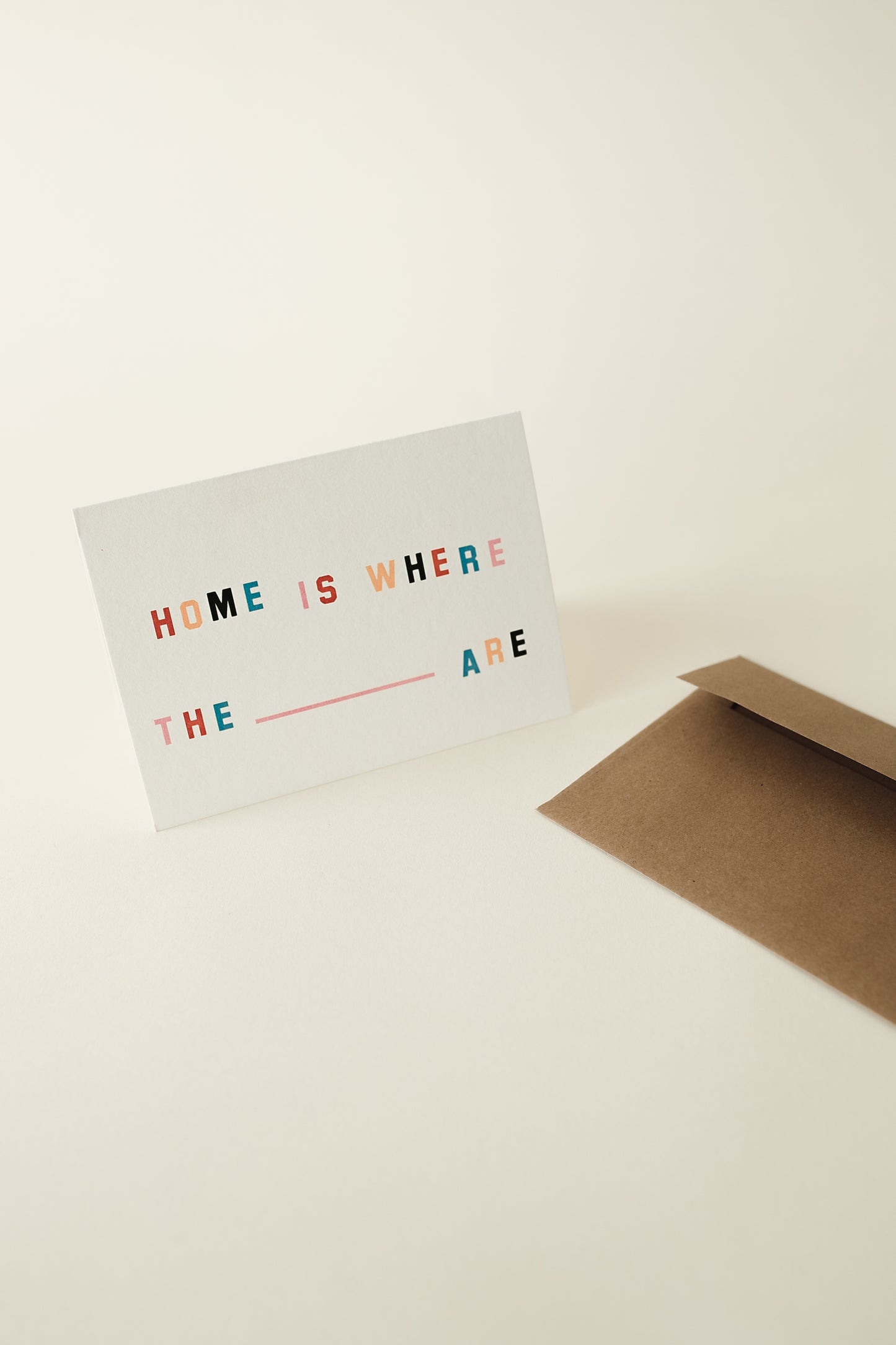 Home Is Where The... Greeting Card