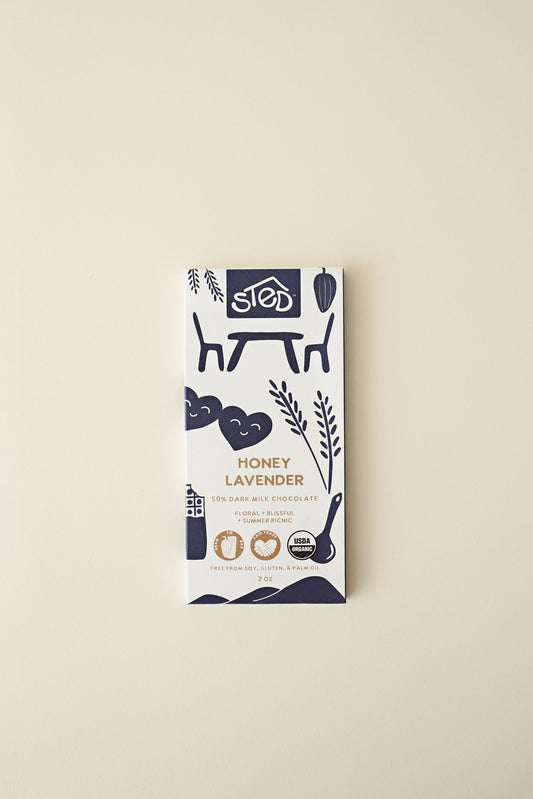 Honey Lavender Chocolate Bar