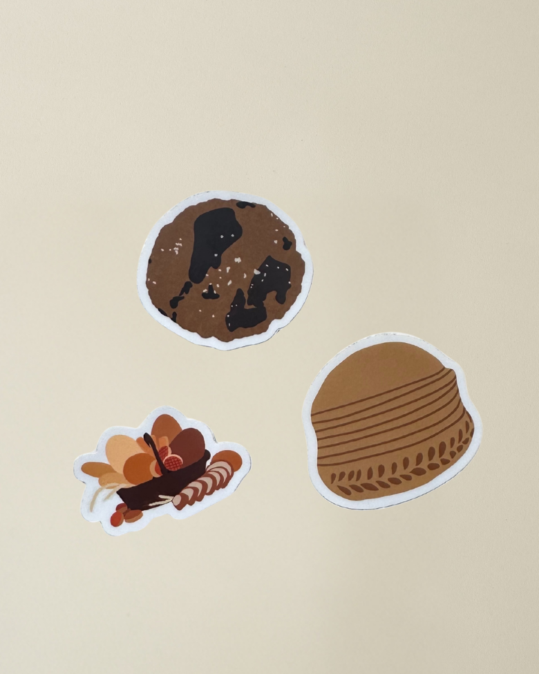 bakery sticker pack